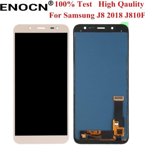 5.9'' LCD For Samsung J8 2018 J810 LCD J810F J810Y Display Touch Screen Digitizer For Samsung J8 J810 LCD Screen
