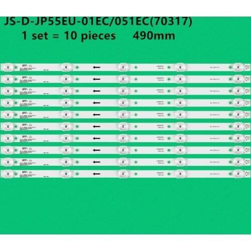 100pcs New Leroy JS-D-JP55EU-01EC/051EC(70317) Light Bar E55EU/EP1000 MCPCB