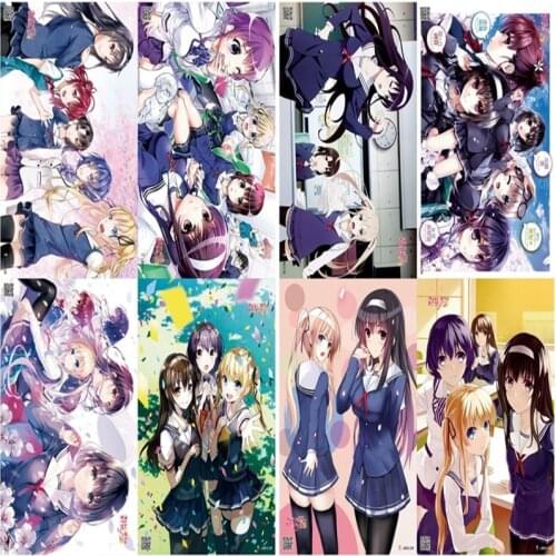 Anime The cultivation method of passers-bys female owner Poster Home Room Wall Kraft Paper Decorative Painting A Set of Eight