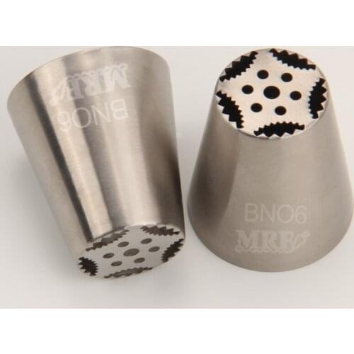 Free Shipping Stainless Steel 18/8 Large Russian Tulip Icing Piping Nozzle Cakes Cupcakes Decorating Frosting Tips #BNO6