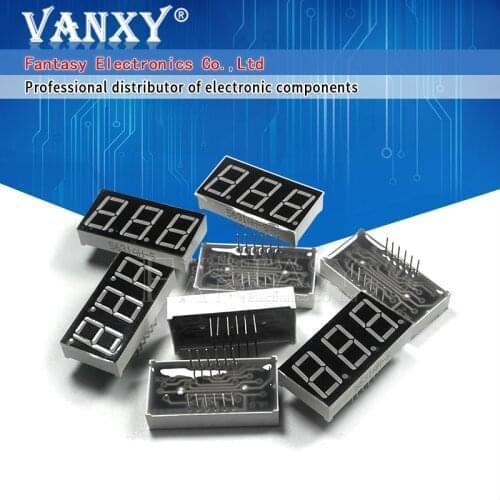 5pcs Digital tube segment common Cathode Red 3 Bit digital Tube 0.56 inch Red LED Display HSN-5631AS