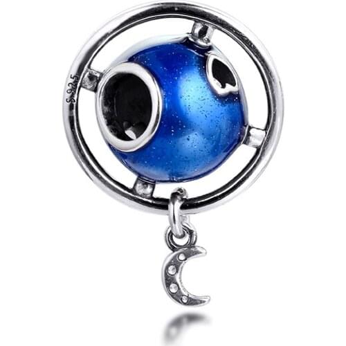 DIY Fits for Pandora Charms Bracelets 100% 925 Sterling-Silver-Jewelry Beads Free Shipping