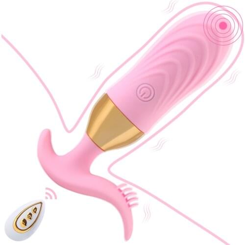 10 Speed G Spot Vibrator Clitoris Stimulation Wearable Dildo Vibrator Adult Products Wireless Remote Vaginal Tighten Exercise