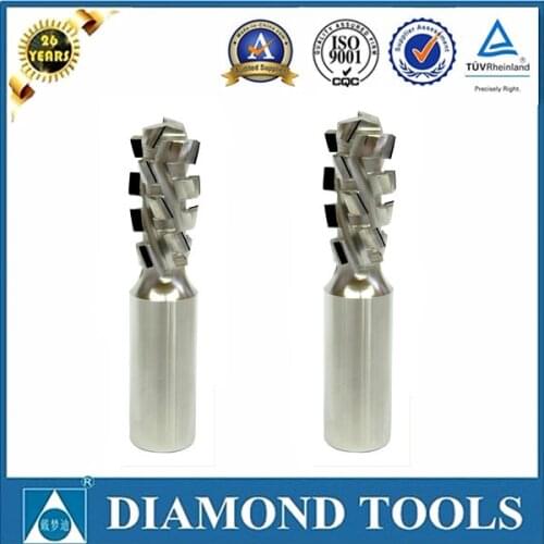CNC router bit D20 x 35 x 20 Z = 1+1 PCD spiral router bit for woodworking