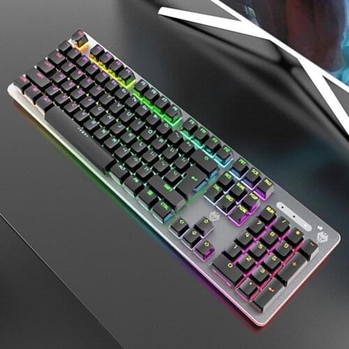G900 Wired Backlight Blue Shaft Gaming Mechanical Keyboard for Computers Laptops