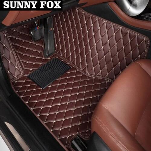 Car floor mats special for Audi A6 S6 C5 C6 C7 Allroad Avant 5D car styling rugs carpet floor liners(1997-present)