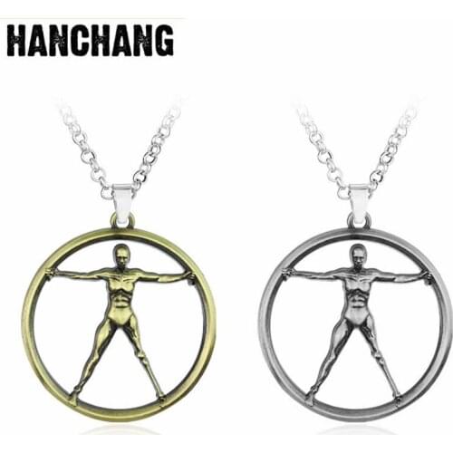 Hot TV Series Movie Westworld Robot Model Alloy Pendant Necklace Jewelry Collier Alloy Long Chain Bijouterie For Women Men Fans