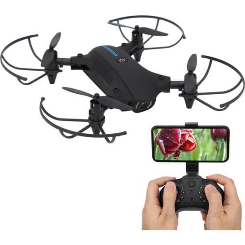 H2 Mini Drone Helicopter 2.4GHz 4K Camera WiFi FPV Foldable RC Drone Children Quadcopter Toy Air Pressure Quadcopter Toys