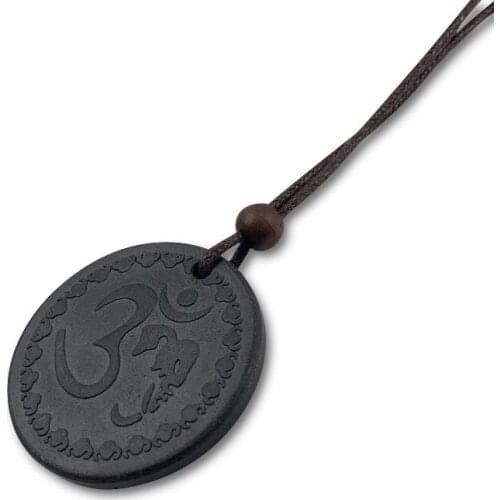 Energy Balance Volcanic Stone Pendant Negative Ion Pendant Necklace