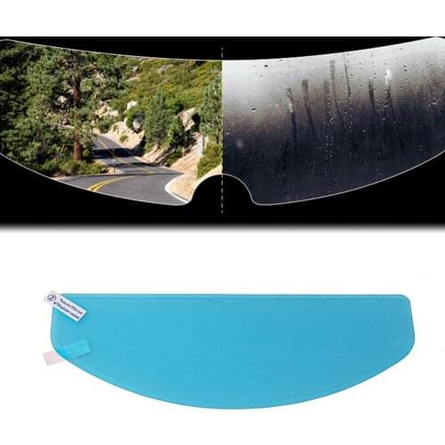 Helmet Clear Anti-Fog Patch Film Universal Lens Film For Motorcycle Visor Shield Fog Resistant Racing Accessories
