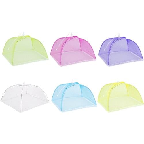 -Up Mesh Screen Outdoor Food Cover Tents Food Net for BBQ,Party,Camping 16"