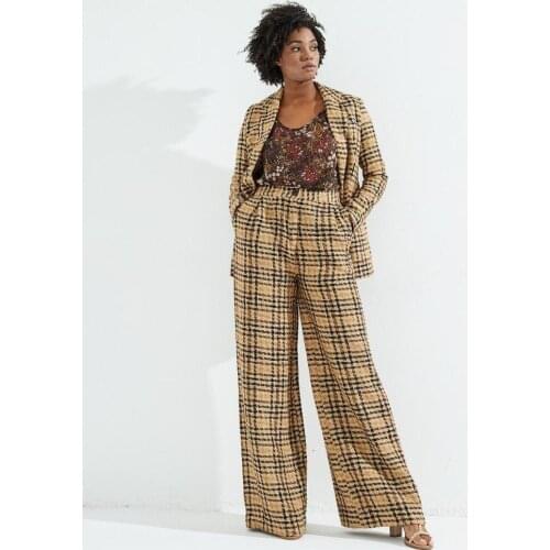 THEONE BY SVETLANA ERMAK Women's Wide Trousers
