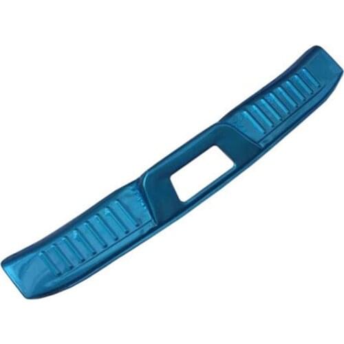 High quality stainless steel Rear Bumper Protector Sill Trunk Tread Plate Trim for Ford Fiesta hatchback 2009-2014 Car Styling