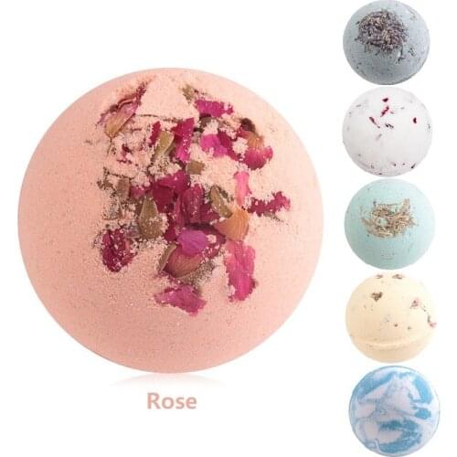 6 Flavors/Set 100G Bath Bombs Bathing Bubble Deep Sea Bath Salt Balls Body Essential Oil Natural Organic Moisturizing Bath Balls