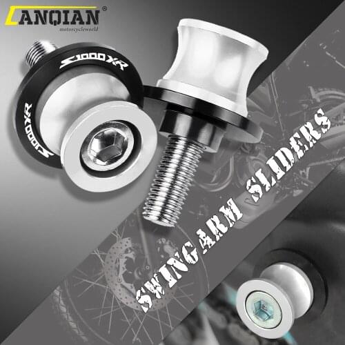 8MM Motorcycle Accessories CNC Aluminum Swingarm Spools Slider Stand Screws For BMW S1000XR S1000 XR S 1000 XR 1000XR 2015-2016