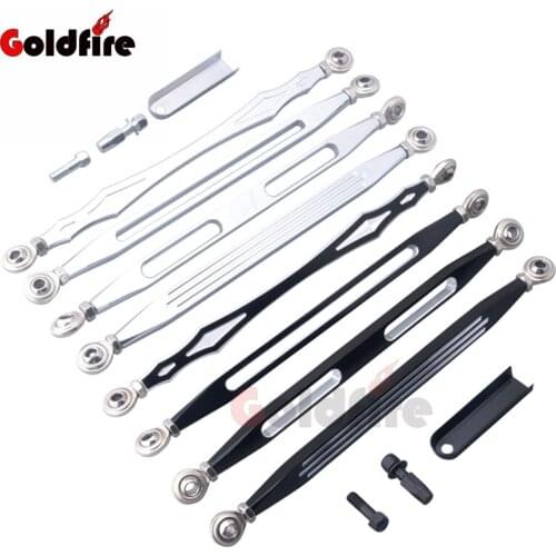 Motorcycle Shock Lowing Links Gear Shift Linkage Lever For Harley Road King Softail Dyna Touring Electra Wide Glide Fat Boy