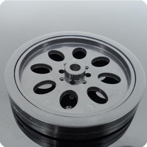 Free Shipping Smart Car Model Rubber Tires MG995/945 Servo Tyre DIY Tracking Car Model Tire 11*70mm Spare Parts