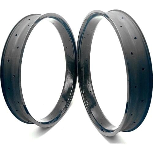 Free shipping fat bike rims 26er carbon fat bike rims 90x25mm carbon wheels matte fat bike wheel rims