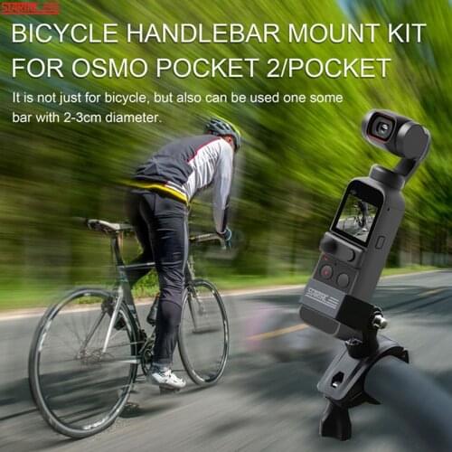 STARTRC OSMO Pocket 2 Bicycle Holder Bike Motorcycle Gimbal Camera Holder Bicycle Mount for DJI Pocket 2 Expansion Accessories