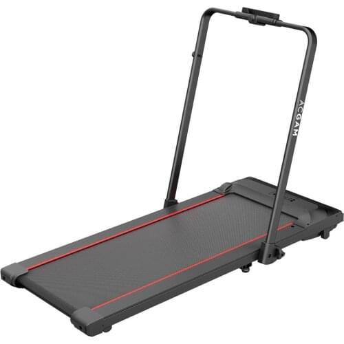 EU Stock ACGAM T02P 2 in 1 Folding Under Desk Electric Treadmill, Gym Walking Jogging Machine Max Speed 12km/h Weight/110kg