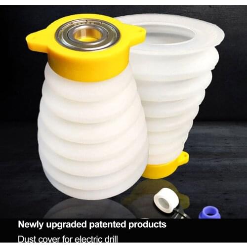 Electric Drill Dust Cover Rubber Impact Hammer Drill Dust Collector Dustproof Device Power Tool Accessories