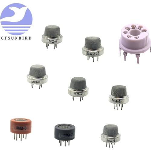 MQ Sensor Gas Sensor MQ135 MQ-2 MQ-3 MQ-5 MQ-7 MQ-9 MQ-4 MQ137 MQ131 Detecting CO CO2 Smoke Methane Liquefied MQ Series DIY Kit