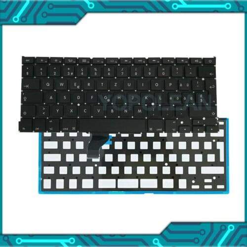 New Switzerland Swiss Keyboard with Backlight For Macbook Pro Retina 13" A1502 2013 2014 2015 Years