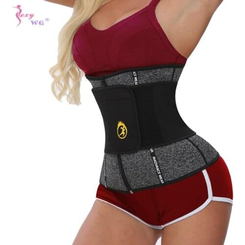 SEXYWG Waist Trainer Sauna Belt for Women Body Shaper Slimming Belt for Weight Loss Body Shapewear Waist Cincher Trimmer