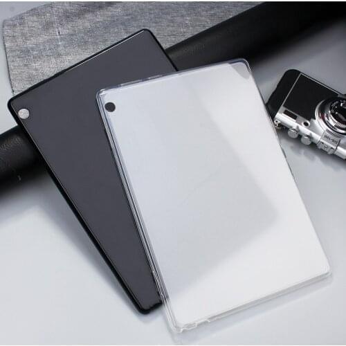 Shockproof Silicone Case For Lenovo Tab M10 TB-X605F TB-X605L TB-X505F 10.1 Inch Flexible Bumper Transparent TPU Back Cover