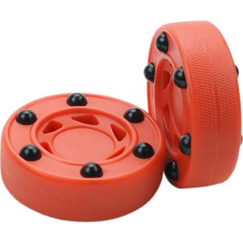 Ice Roller Hockey Ball Durable ABS High-density Practice Hockey Pucks Perfectly Classic Winter Sports Equipment Indoor