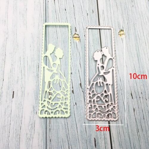 Bride Groom Wedding Couple Cutting Dies Metal Cutting Dies Scrapbooking Album Decoration Craft Die Cutting Embossing Template
