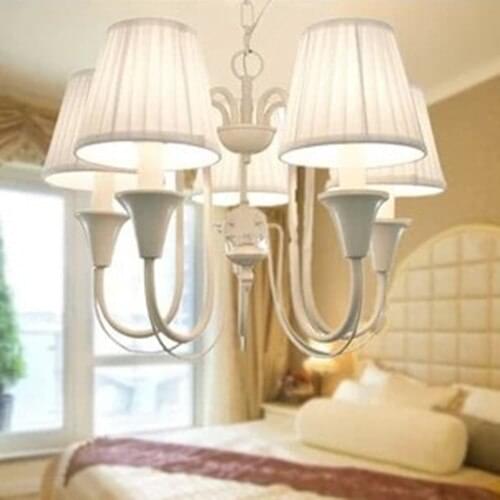 Modern minimalist lighting living room warm living room childrens room lighting American art lamp