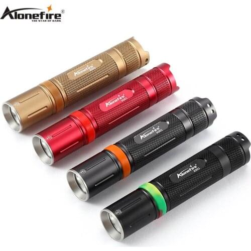 AloneFire X001 high power LED Flashlight XML L2 waterproof Handheld spotlight Outdoor climbing led torch