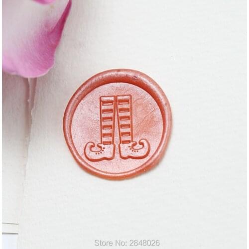 Witches boots Seal Stamp, Halloween wax seal stamp,Wax Seal Stamp Kit, Wedding invitation seals,Party seal