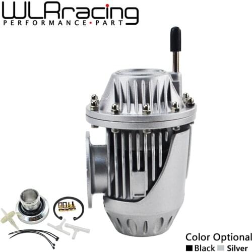 WLR RACING - UNIVERSAL BLOW OFF VALVE BOV SUPER SQV 4 IV SSQV 4 IV Black or Silver WLR5730-MB