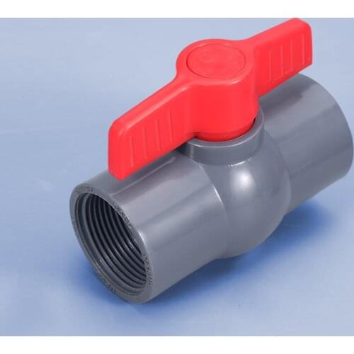 1PCS PVC Pipe Union Valve Water Pipe Fittings Ball Valve Garden Irrigation Pipe Connector Aquarium Adapter 20/25/32/40/50mm