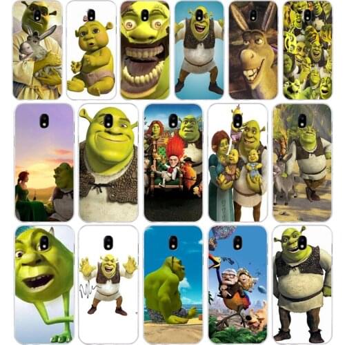 359FG Cartoon Moive Shrek Coon Soft Silicone Tpu Cover phone Case for Samsung j3 j5 j7 2016 2017 j330 j2 j6 Plus 2018