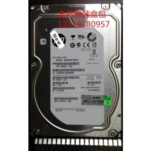 694374-B21 G8 G9 4TB 6G SATA 694374-B21 Ensure New in original box. Promised to send in 24 hours