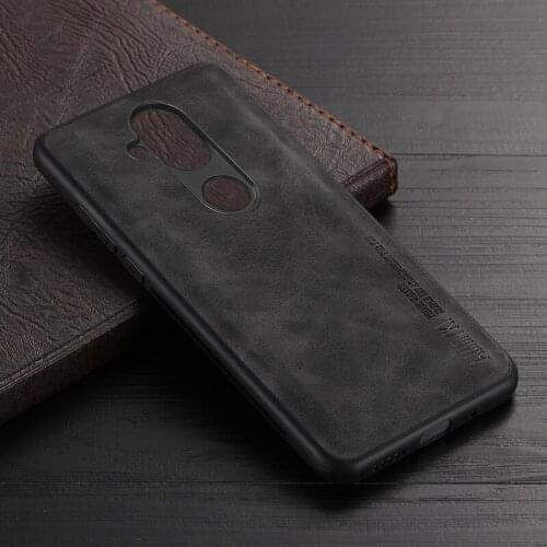 AMMYKI Soft TPU Silicone bumper Case For Nokia X7 leather Case for Nokia 5 6.2 7.1 7.2 8.1 Plus Case