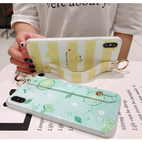 Wrist Strap TPU Case For Huawei P20 P30 P40 Pro Lite P10 Plus Phone Holder Cover For Mate 10 20 Pro 30 Lite Nova 5t Stand Coque