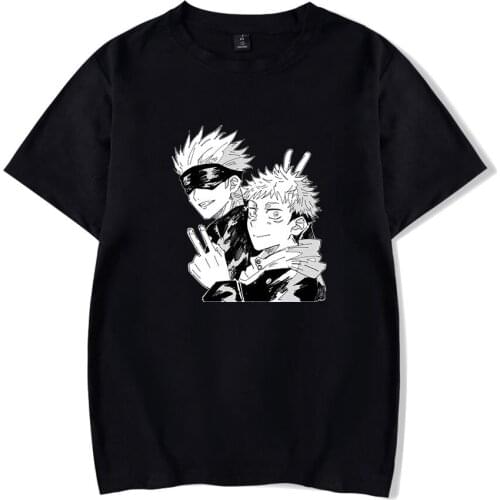 2020 Hot Sale jujutsu kaisen Fashion Prints T-shirts Women/Men Summer Short Sleeve T shirts Casual Streetwear Tops