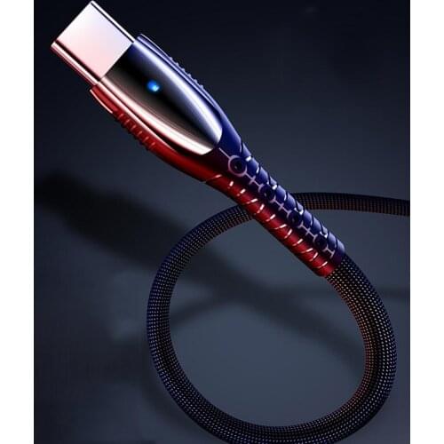 5A USB Type C Cable For Huawei Mate 30 20 P30 P20 Pro Lite LED Mobile Phone USBC Fast Charging Charger Cord USB-C Type-C Cable