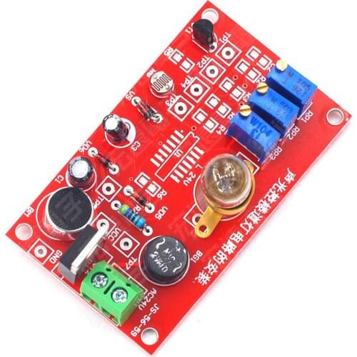 Sound and Light Control Corridor Light Circuit Kit Electronic Product Assembly and Commissioning Preparation Guide Training Part