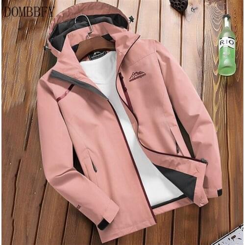 New Womens Spring Autumn Casual Jackets Outwear Breathable Windbreakers Women Waterproof Hooded Coats Female Overcoats Clothing