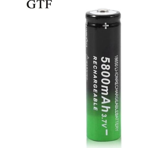 Rechargeable lamp li-ion stack, gtf, 5800mah, 3.7v 18650