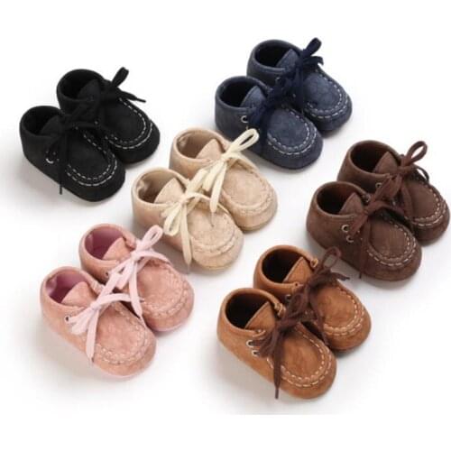 Toddler Baby Girls Cute First Walkers Casual Newborn Moccasins Rubber Sole Anti-slip Footwear Children Kids Soft Prewalker