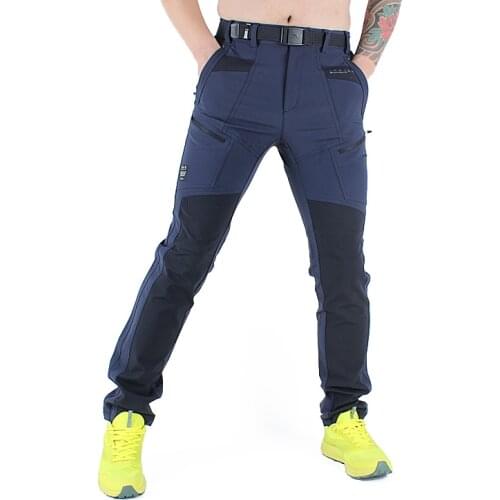 MONTPIC Men`s spring autumn slim quick-drying hiking pants Camping Trekking cycling breathable waterproof Elastic thin Pants