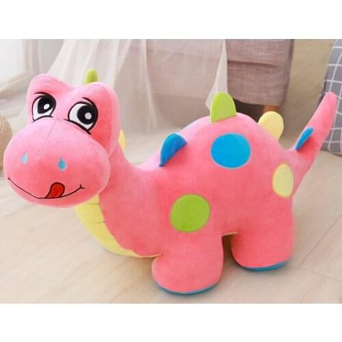 About 80cm lovely pink dinosaur Soft plush toy doll cartoon Tanystropheus toy throw pillow birthday gift b2159
