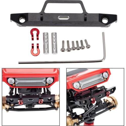 1 Set Racing Front Bumper for Axial SCX24 AX90081 DEADBOLT 1/24 RC Crawler Upgrade Accessories