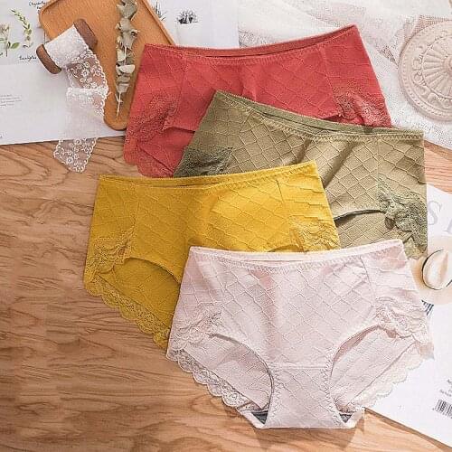 2021 absorbent menstrual panties womens underwear set cotton briefs erotic sensual lingerie woman Sexy shorts Free shipping